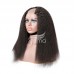 Stema Kinky Straight U Part V Part Leave Out Human Hair Wigs