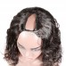 Stema Glueless Short Bob Human Hair Wig Body Wave U Part Wig