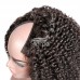 Stema Kinky Curly U Part V Part Leave Out Wigs