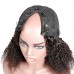 Stema Kinky Curly U Part V Part Leave Out Wigs