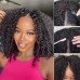 Stema Kinky Curly U Part V Part Leave Out Wigs