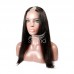 Stema Glueless Human Virgin Hair U Part Leave Out Wigs