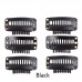 10pcs/lot Wire Shape and Wire Shape Snap Clips For Hair Extensions Tool