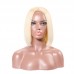 Stema 4x4 Lace Closure Colored Straight Bob Wig
