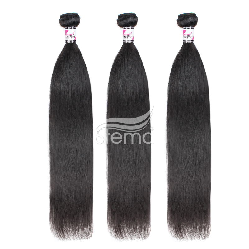 2 X 6 Lace Closure With Bundles Straight Brazilian Malaysian