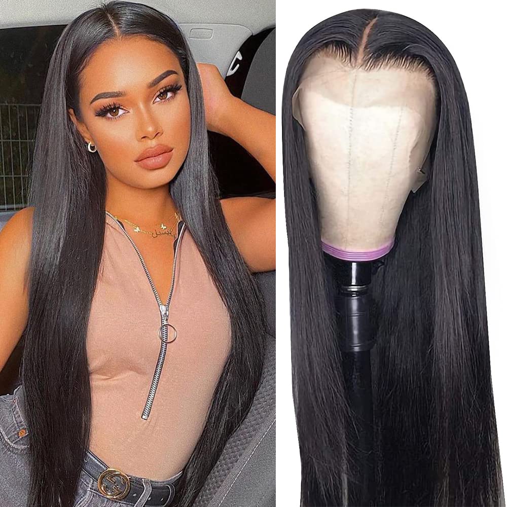 Stema 13x4&13x6 Transparent Lace Front Straight Wig