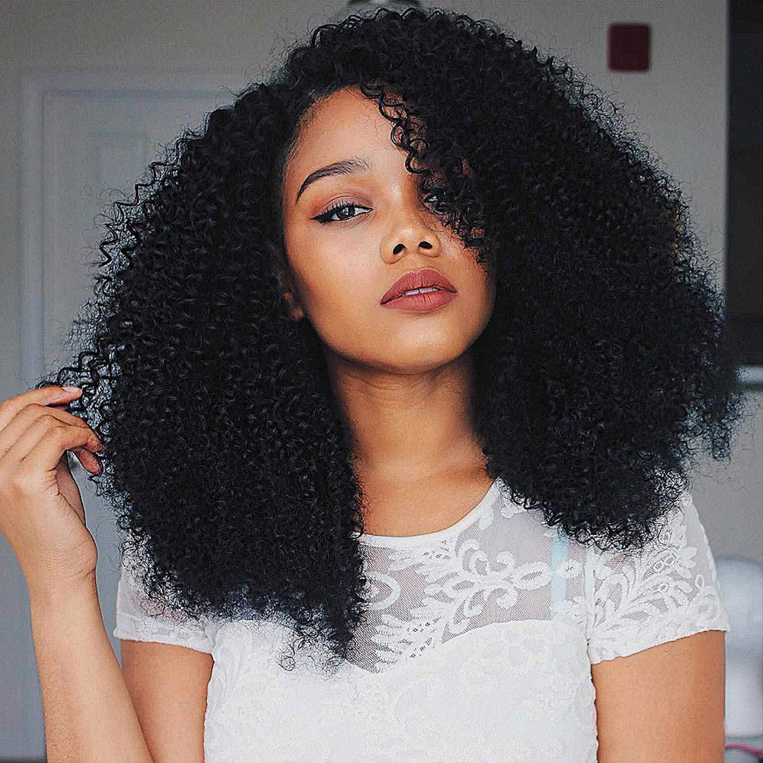 lace front kinky curly wig